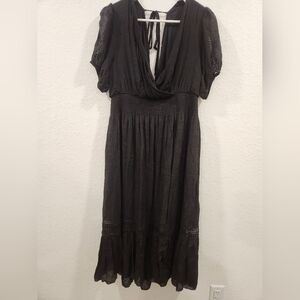 Elegant Black Women's Dress
